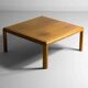 Table basse minimaliste de Van den Berghe - Pauvers, Belgique 1970