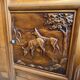 Buffet in carved solid wood