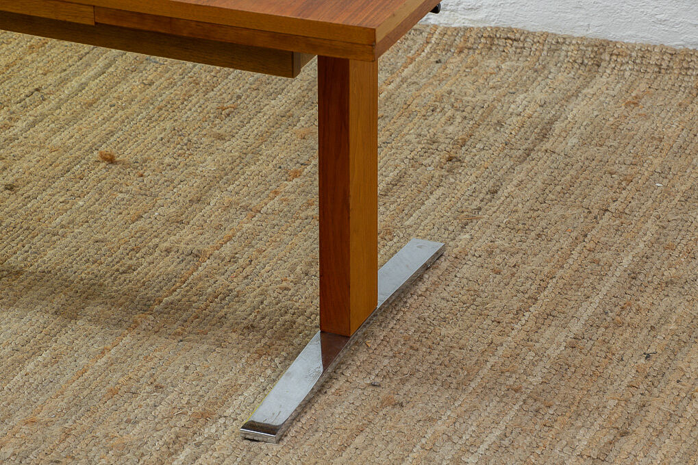 Vintage teak coffee table 118 cm