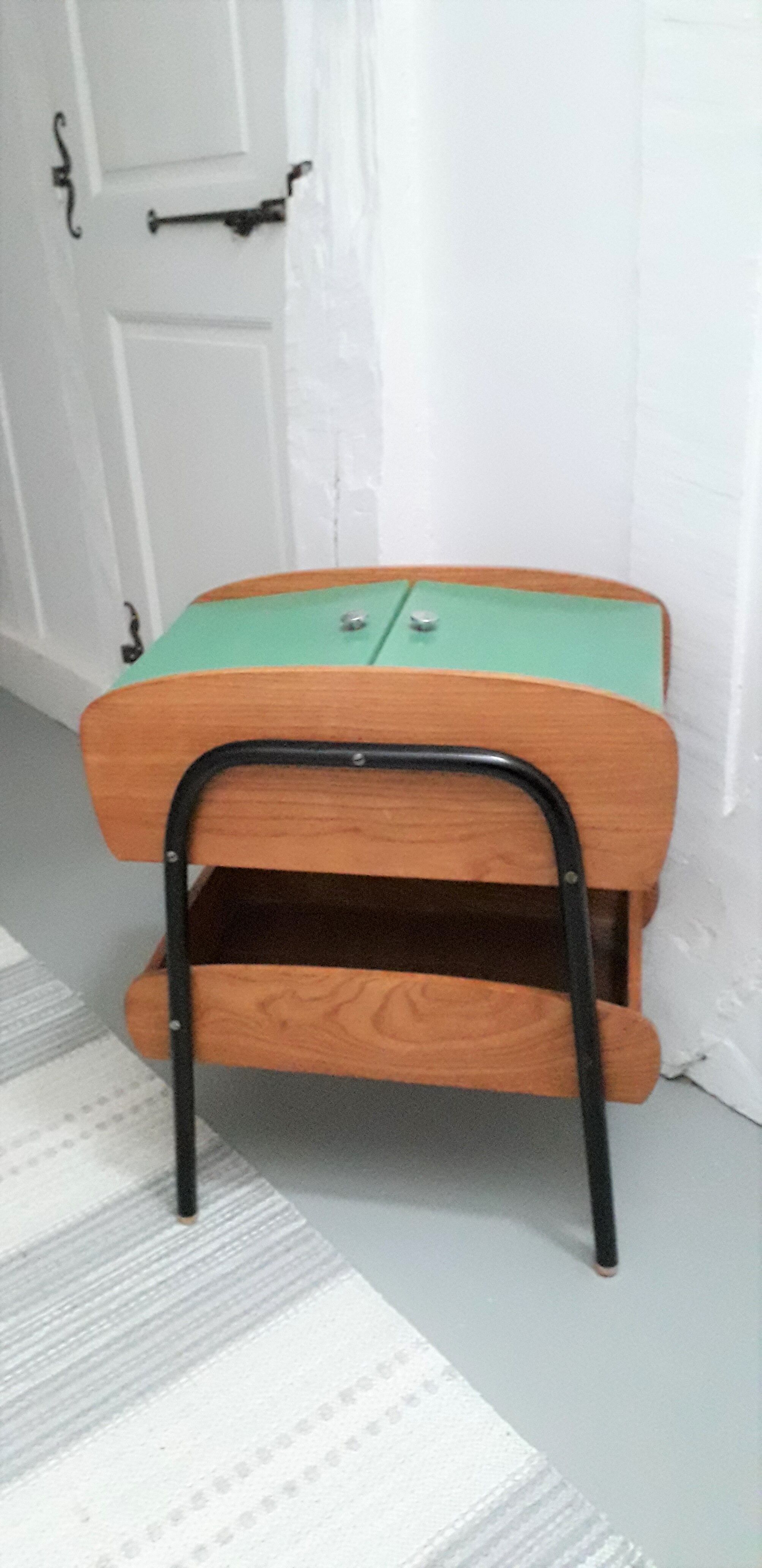 Vintage sewing basket