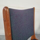 Pair of Scandinavian teak chairs by Johannes Andersen for Uldum, 60s