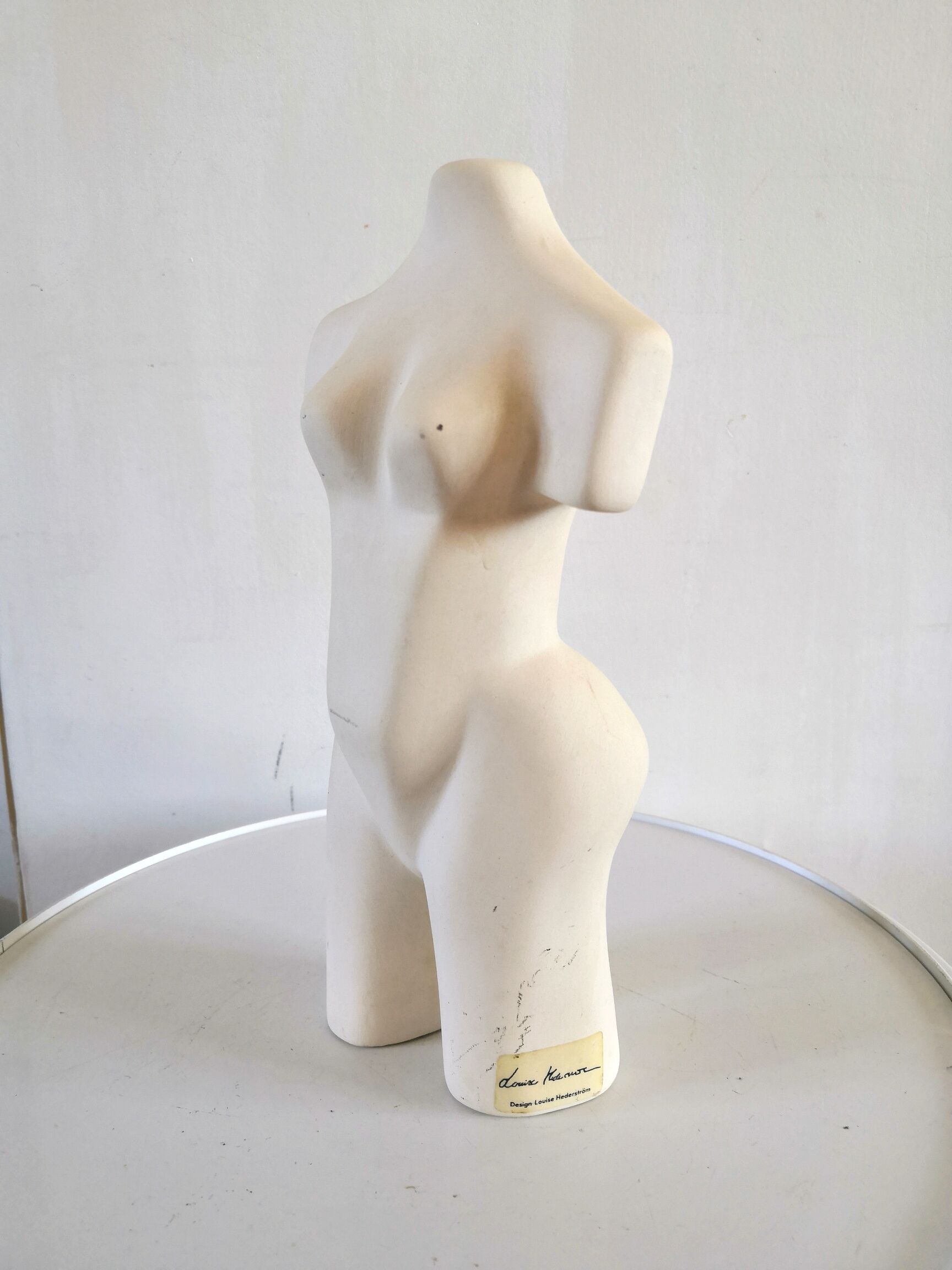 Bust sculpture design Louise Hederstrom for Ikea 80s