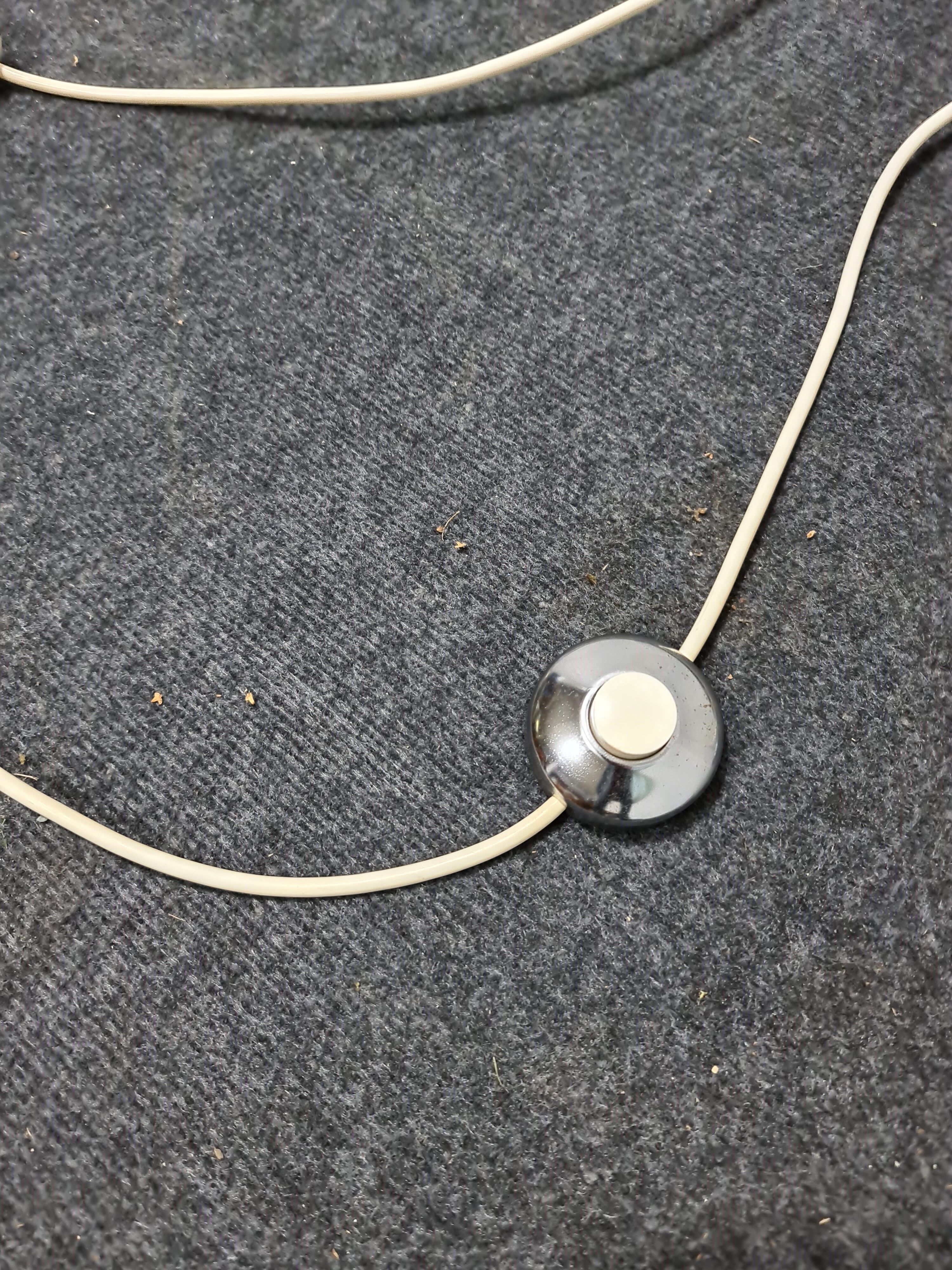 Vintage space age floor lamp by  Luigi Massoni