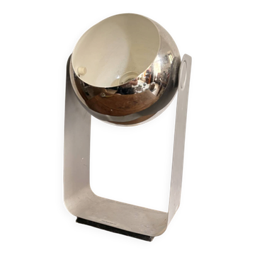 Eye Ball Lamp Julia N259 Spot Ball Chrome Steel Vintage Space Age 70s
