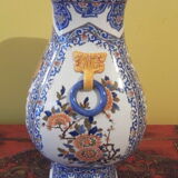 Vase, potiche en faïence de Gien, Gien ancien