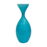 Blue opaline glass drop suspension, 1970