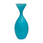 Blue opaline glass drop suspension, 1970