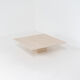 XL travertine coffee table