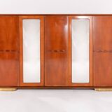 Italian Mid-Century Maple veneer wardrobe from 1950’s