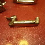 12 metal chrome duck knife holders