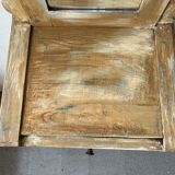 Meuble d'entrée console patinée