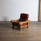 Hussar lounge chair by Luciano Frigerio, Italy 1970s