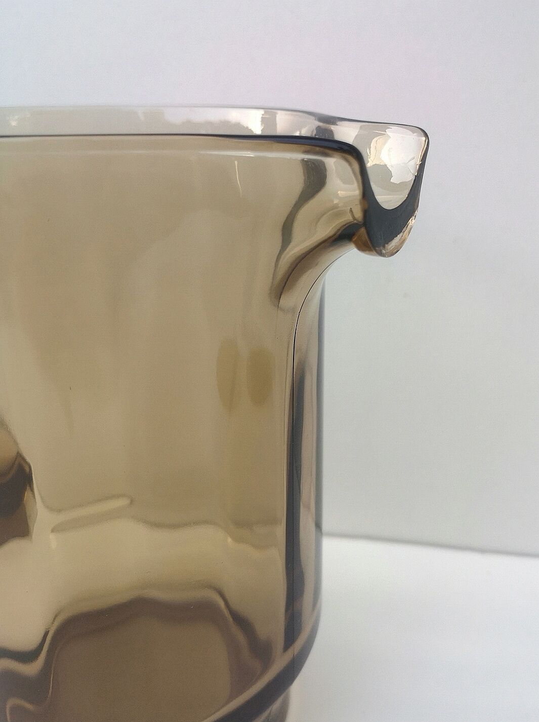 Vintage glass decanter