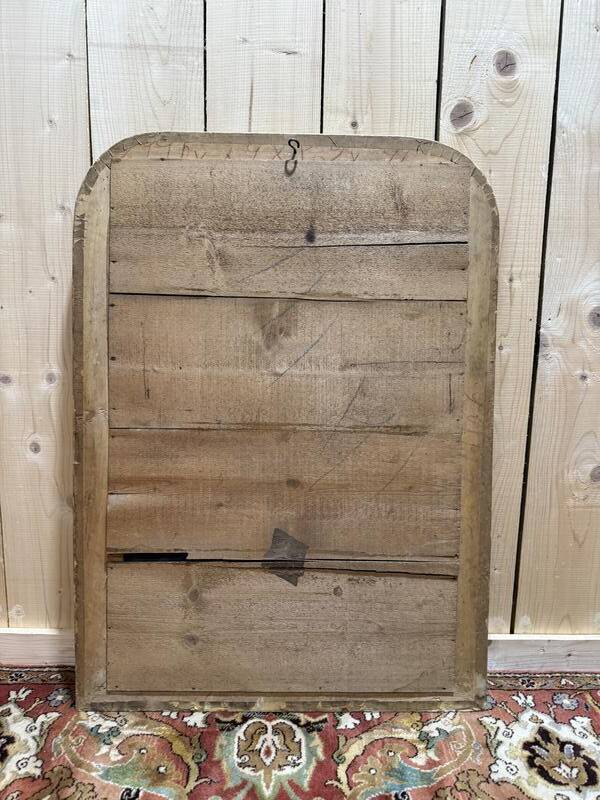 Miroir époque Louis Philippe argenté