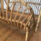 Rattan basket bed