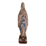 19th century plaster virgin