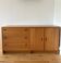 Large oak sideboard, Scandinavian design - 3 drawers and 2 doors.