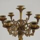 Magnificent French Louis XVI Style Bronze Seven-Light Candelabra LF Paris