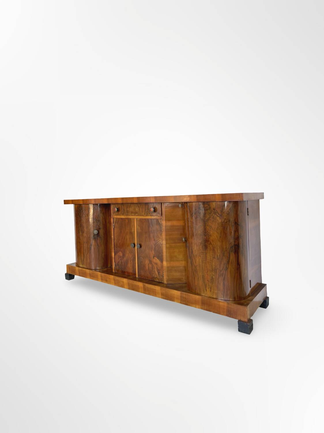 Impressionnant buffet Art déco italien des années 1930/1940