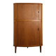 Teakwood Corner Cabinets by Arne Hovmand-Olsen for Skovmand and Andersen