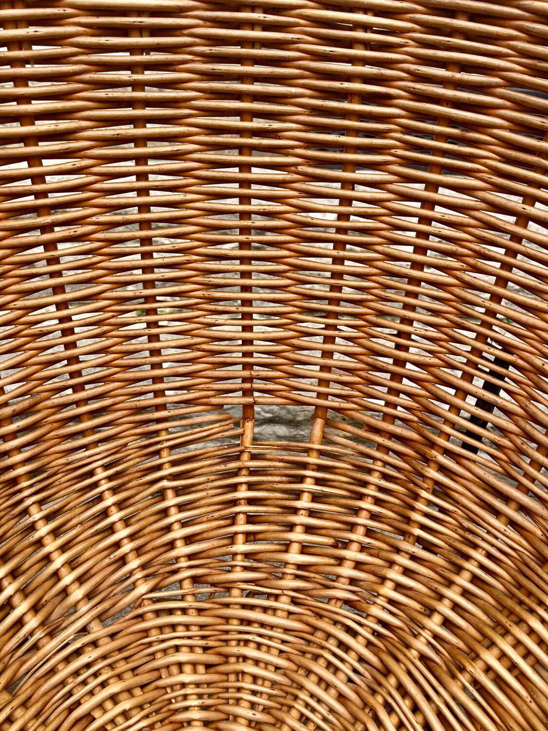 4 rattan chairs from 1950