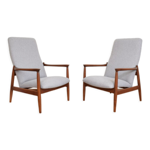 Paire de fauteuils polonais
