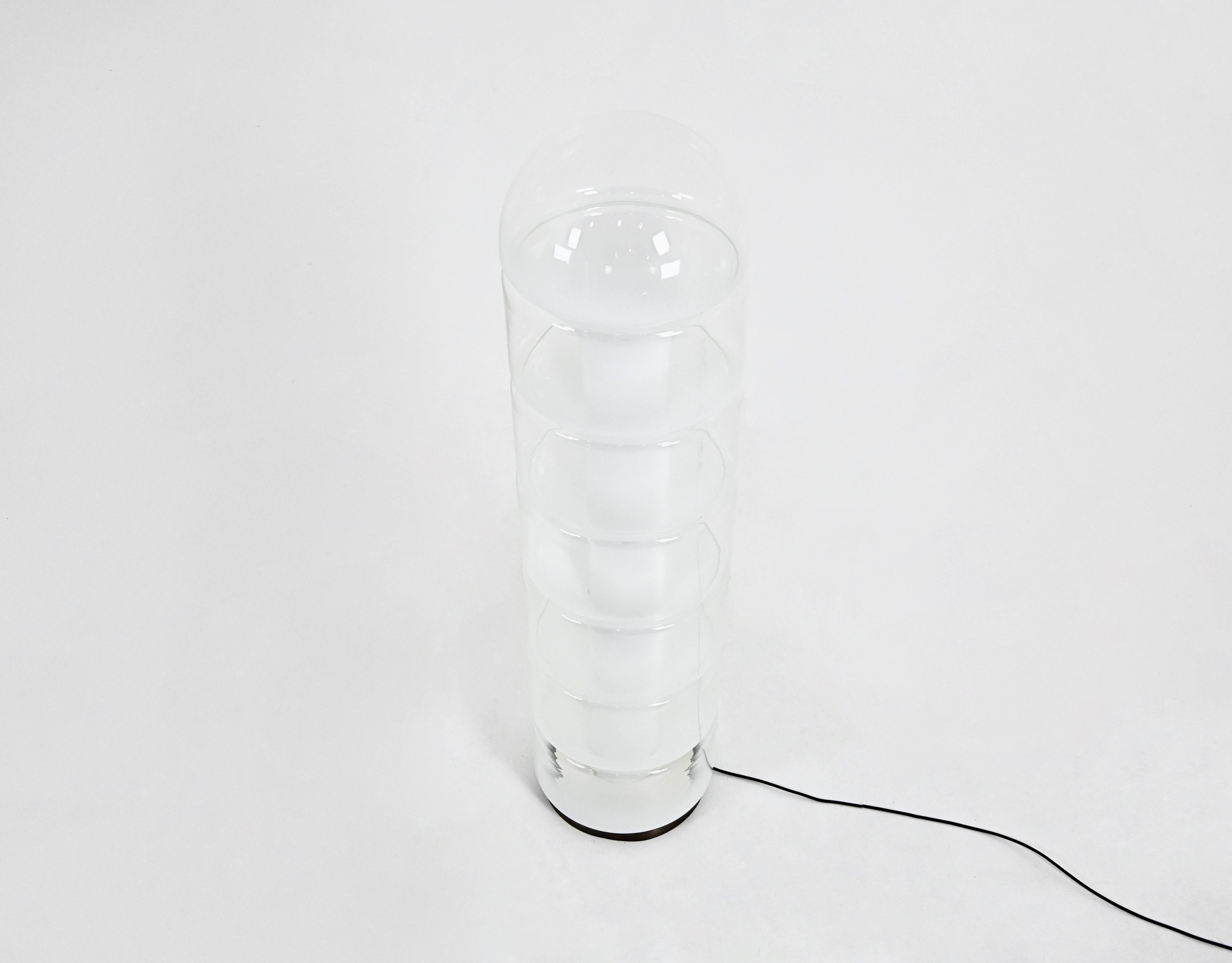 Sfumato LT316 Murano glass floor lamp by Carlo Nason for Mazzega, 1