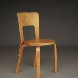 Model 66 Side Chair by Alvar Aalto for Artek, 1940s