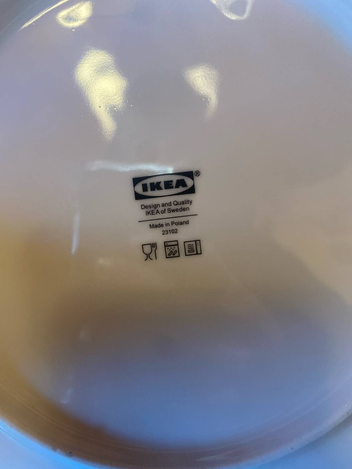 Glodande trio of plates by Beirendonck for Ikea