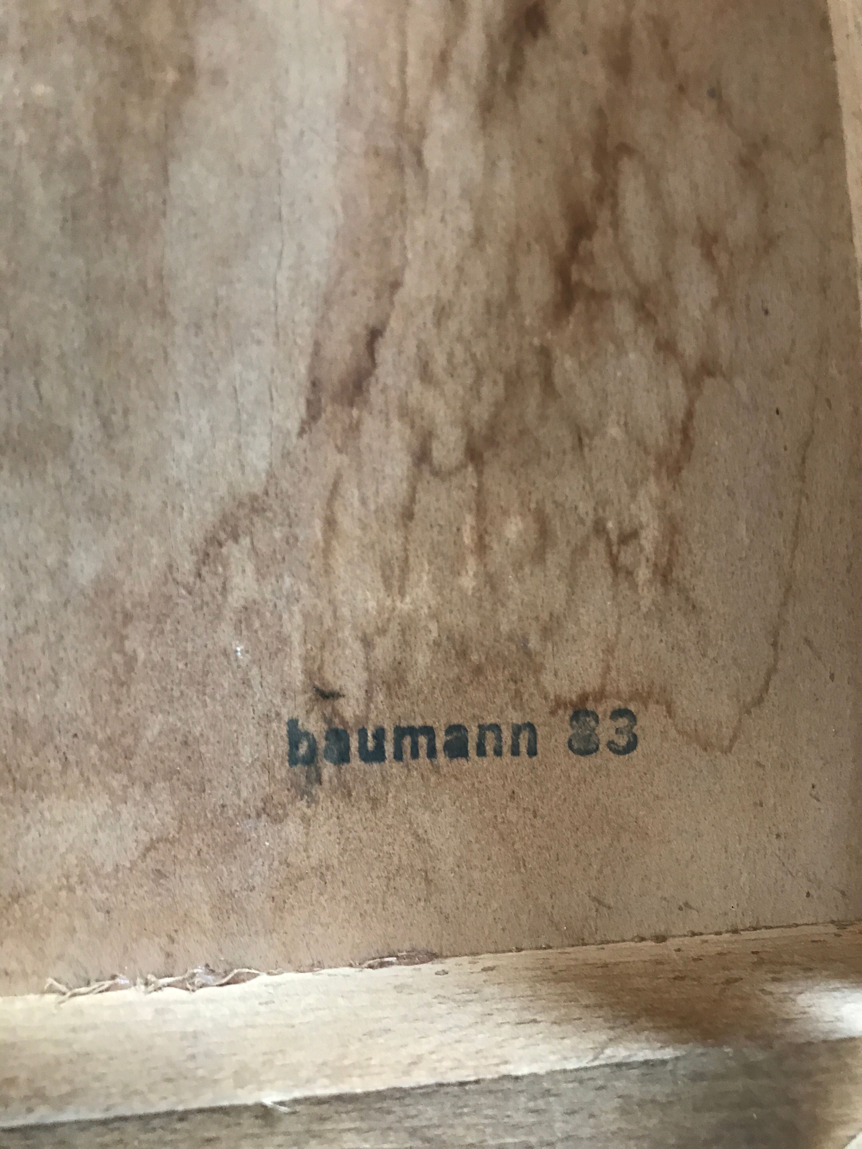 2 chairs baumann