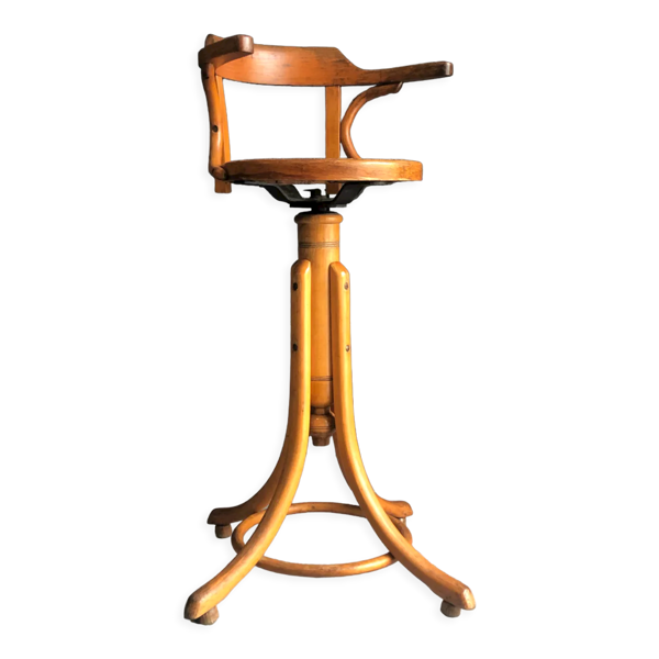 Chaise haute cannée pour enfant