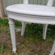 4 chaises anciennes bois et cannage