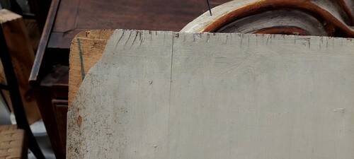 Oil painting on panel Florence View from San Frediano to Cestello early 1900