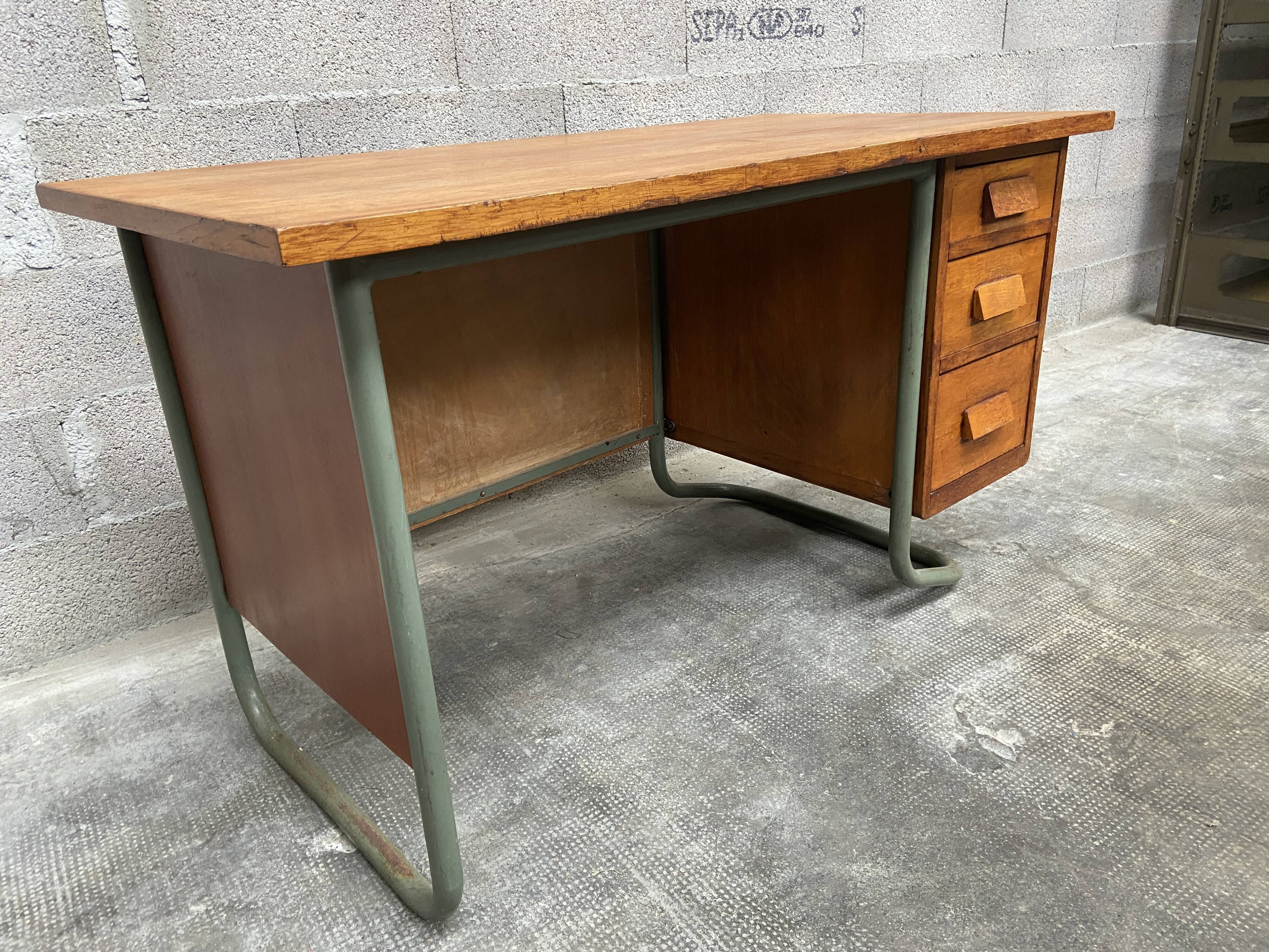 Bureau administratif vintage Mullca Delagrave 1950