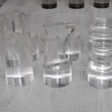 Michel Dumas chess game in altuglas 70s