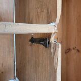 Armoire Autrichienne peinte à la main 19ème