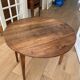 Small antique drop-leaf table