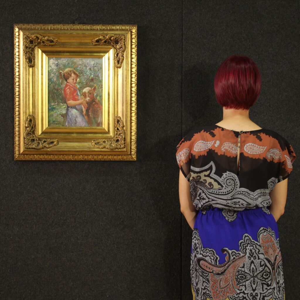 Signed painting from the 20th century