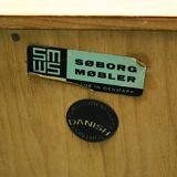 Ash cabinet, Danish design, 1970s, manufacturer: Søborg