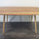 Table à manger ercol plank, années 1960