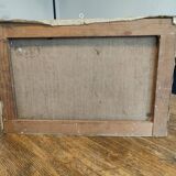 Adrien Raphaël Noulin huile sur toile Naïf/Paris,  la Concorde.