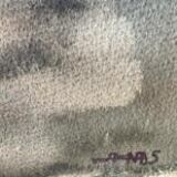 Aquarelle " Port breton "