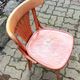 Set of 5 brasserie, bistro chairs, in their original condition, vintage, 1960s