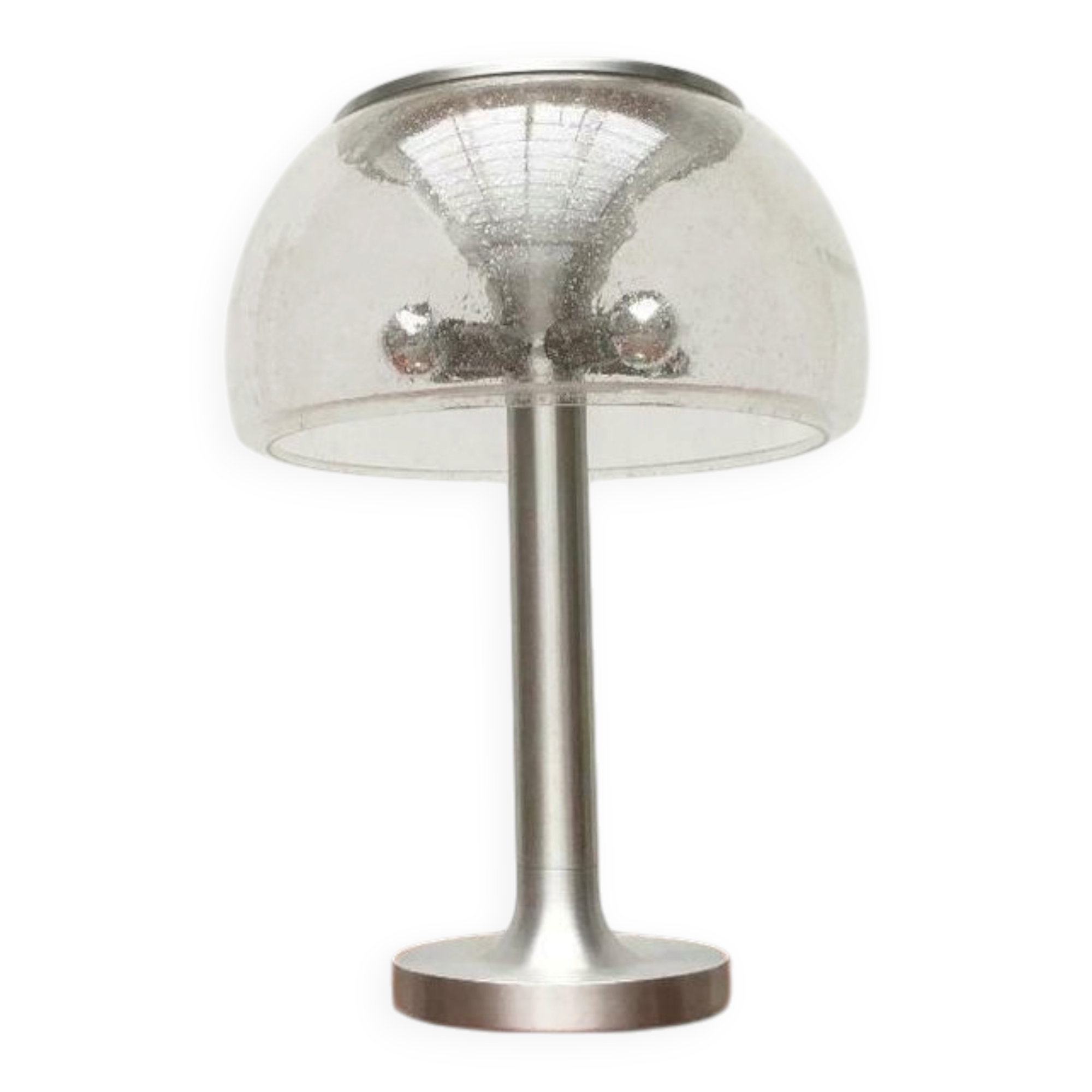 Swiss mushroom table lamp in space age style from the 1960s by Temde.