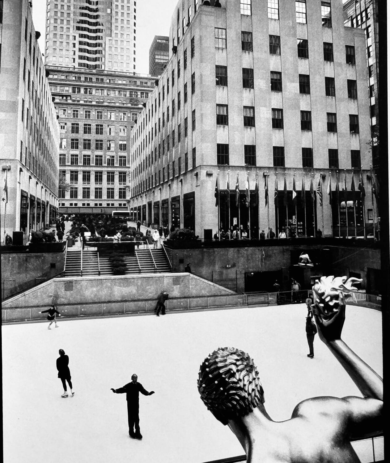 Michel Pinel (1949-2022) Art Photography - New York - Skaters 1986