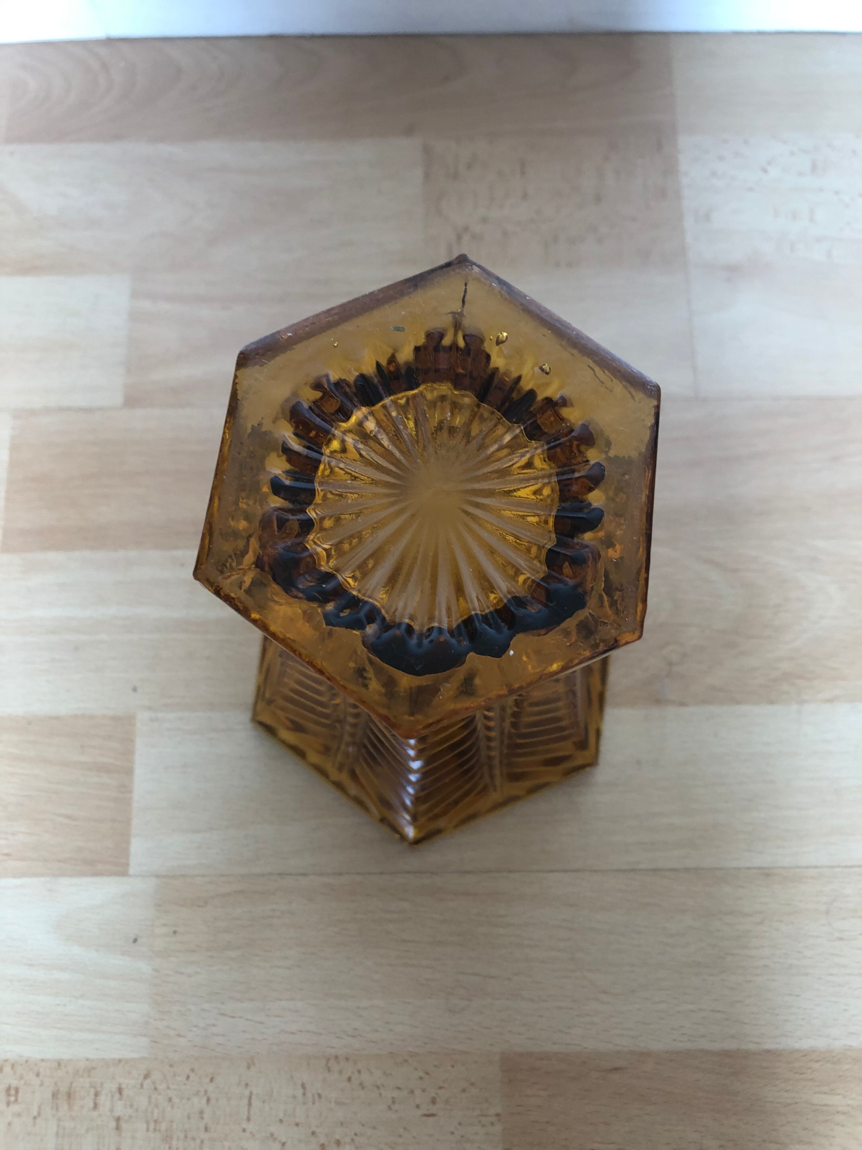 Vase ambré
