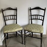 Pair of Napoleon chairs