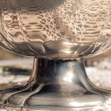 Saucière en métal argenté