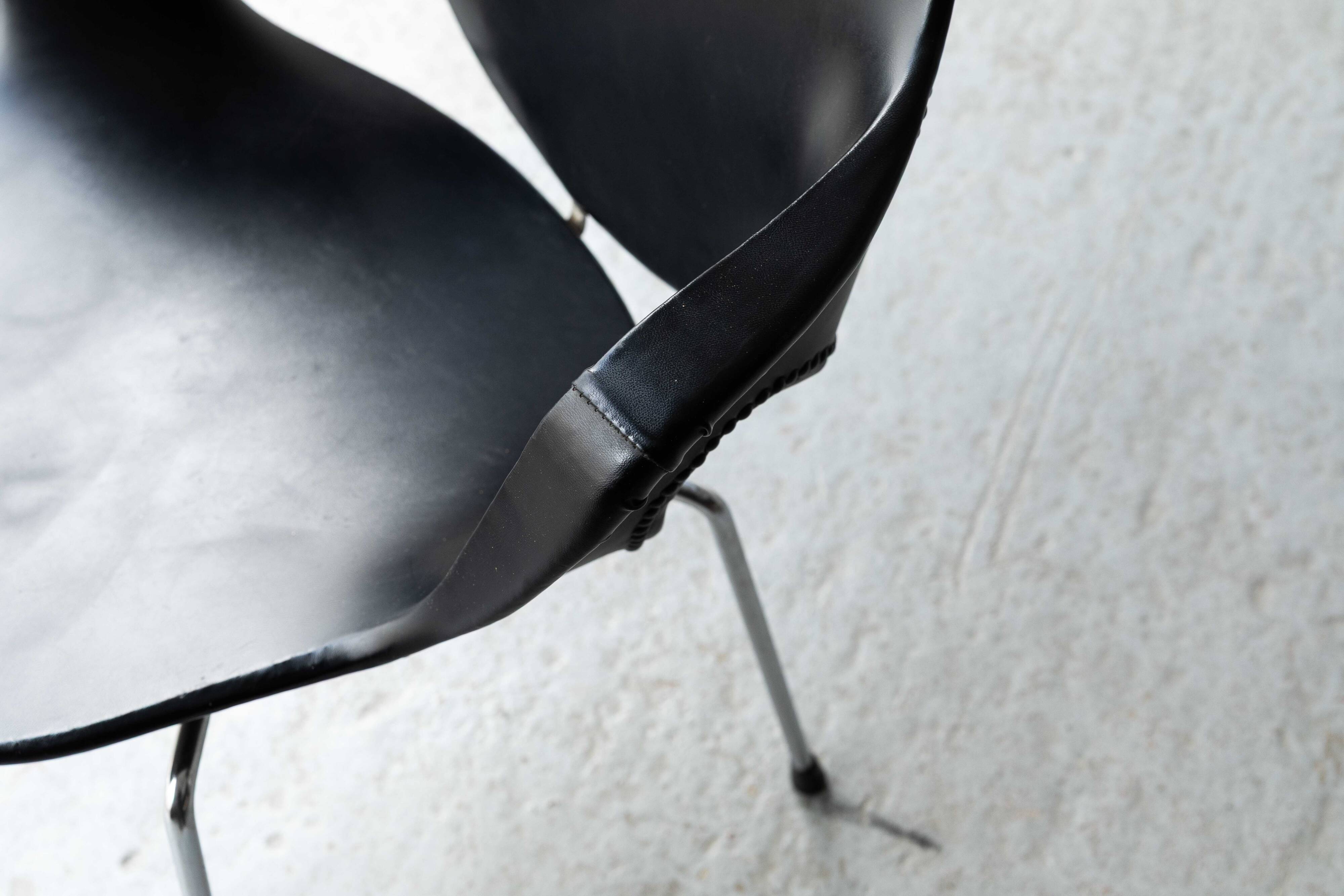 Set of 2 dining chairs by Straatman, Loral & Cie, Belgium, 1960's