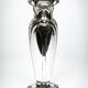 Ombelle vase in silver-plated metal — Art Nouveau Gallia, Christofle, 1904